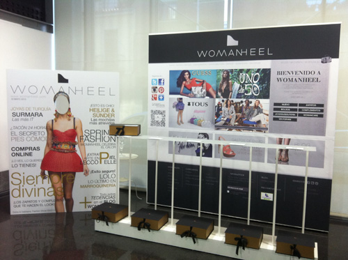 Stand y photocall para womanhell